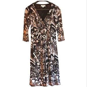 Coldwater Creek Black/Gray Dress Size 10